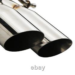 Stainless Steel Catback Exhaust System For Audi A4 B8 2.0 Tdi S Line 2008-2012