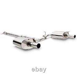 Stainless Steel Catback Exhaust System For Mazda 6 Mazda6 2.3 Turbo Mps 2005-07