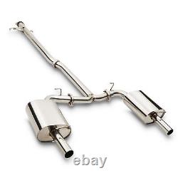 Stainless Steel Catback Exhaust System For Mazda 6 Mazda6 2.3 Turbo Mps 2005-07
