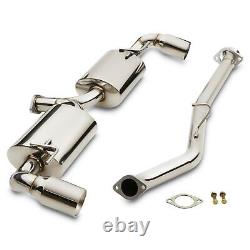 Stainless Steel Catback Exhaust System For Mazda Rx8 Rx-8 1.3 2004-2009