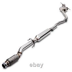 Stainless Steel Catback Exhaust System For Mini Cooper Cabrio R56 R57 1.6 06-14
