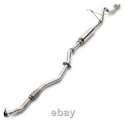 Stainless Steel Catback Exhaust System For Nissan Navara D22 2.5td 1998-2004