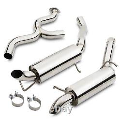 Stainless Steel Catback Sport Exhaust System For Range Rover Mk2 P38 Td 94-02
