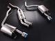 Stainless Steel Dual Exhaust System Catback Muffler For Audi A4 B7 2.0l Tfsi