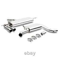 Stainless Steel Race Cat Back Exhaust System For Vw Golf Mk5 2.0 Tfsi Gti 04-09