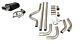 Universal Cat Back System Sports Universal Exhaust Back Box 002+ 2.5 Pipe Kit
