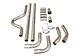 Universal For Vauxhall Full Cat Back System Sports Universal 2 Pipe Kit Piping