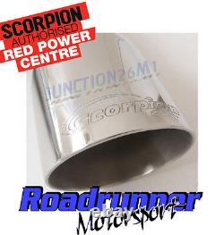 Système d'échappement Scorpion Ford Focus RS MK2 3' Stainless Cat Back Non Res (09-11)