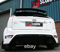 Système d'échappement Scorpion Ford Focus RS MK2 3' Stainless Cat Back Non Res (09-11)