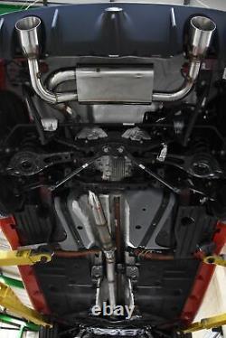 Système d'échappement catback en acier inoxydable pour Ford Focus Mk3 Rs 2.3 2016-2018